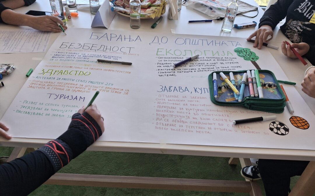 Консултации со ученици од oпштина Виница